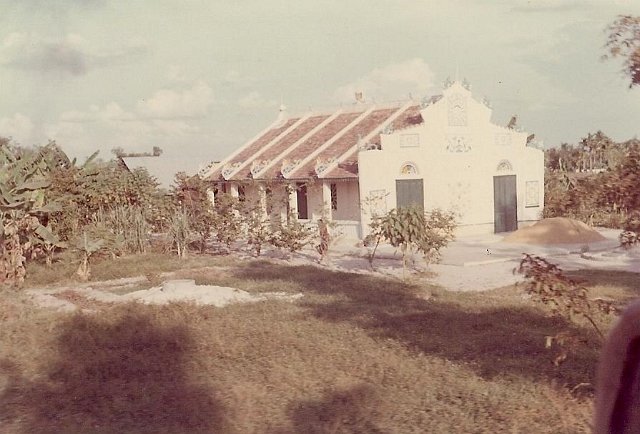 church along road